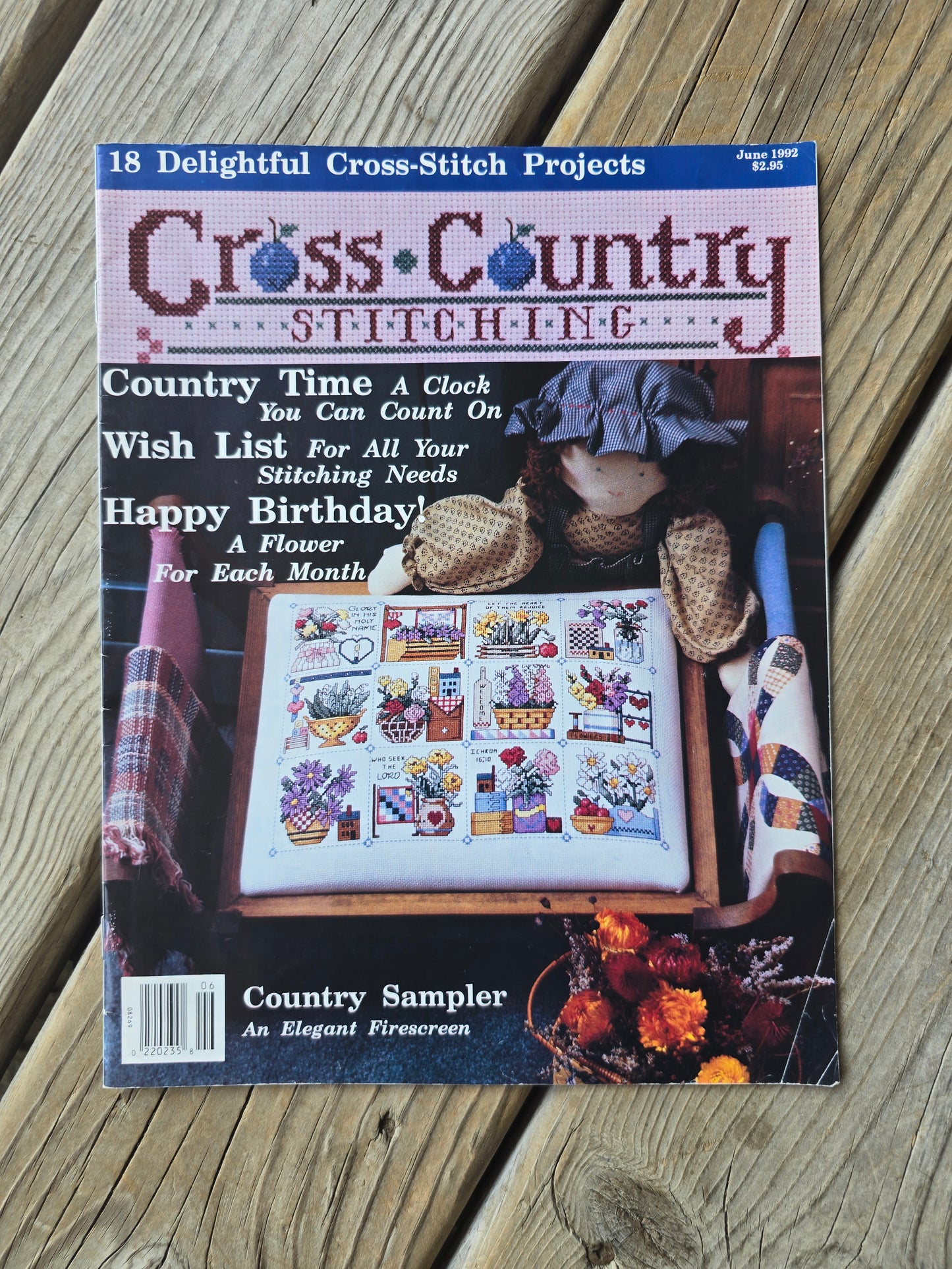 Cross Country Stitching Magazine - 1992 Bundle