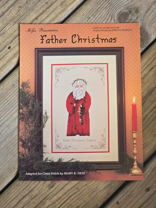 MaJor Presentations - Father Christmas England - Cross Stitch Pattern