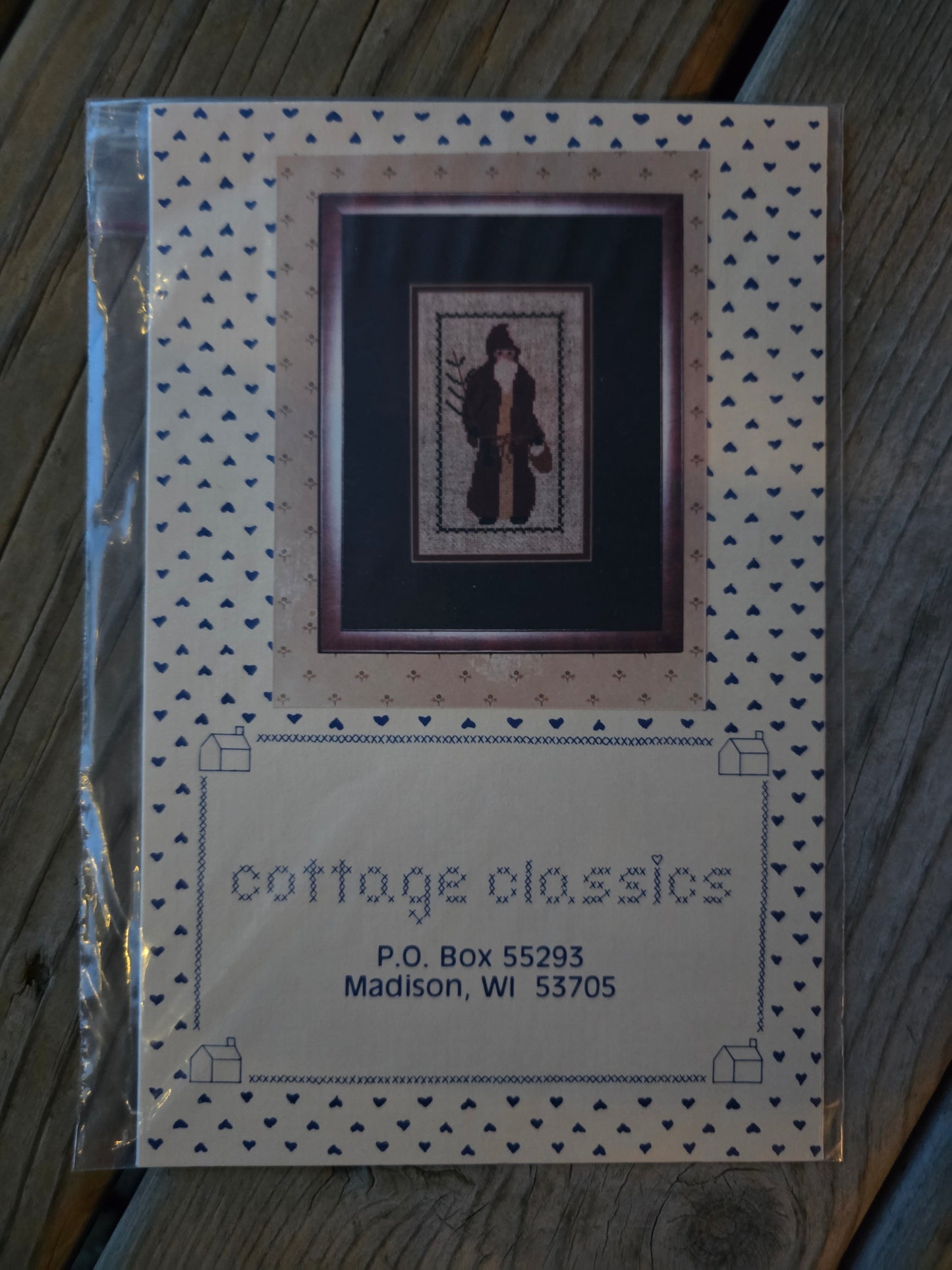 Cottage Classics - Father Christmas 1987 - Cross Stitch Pattern