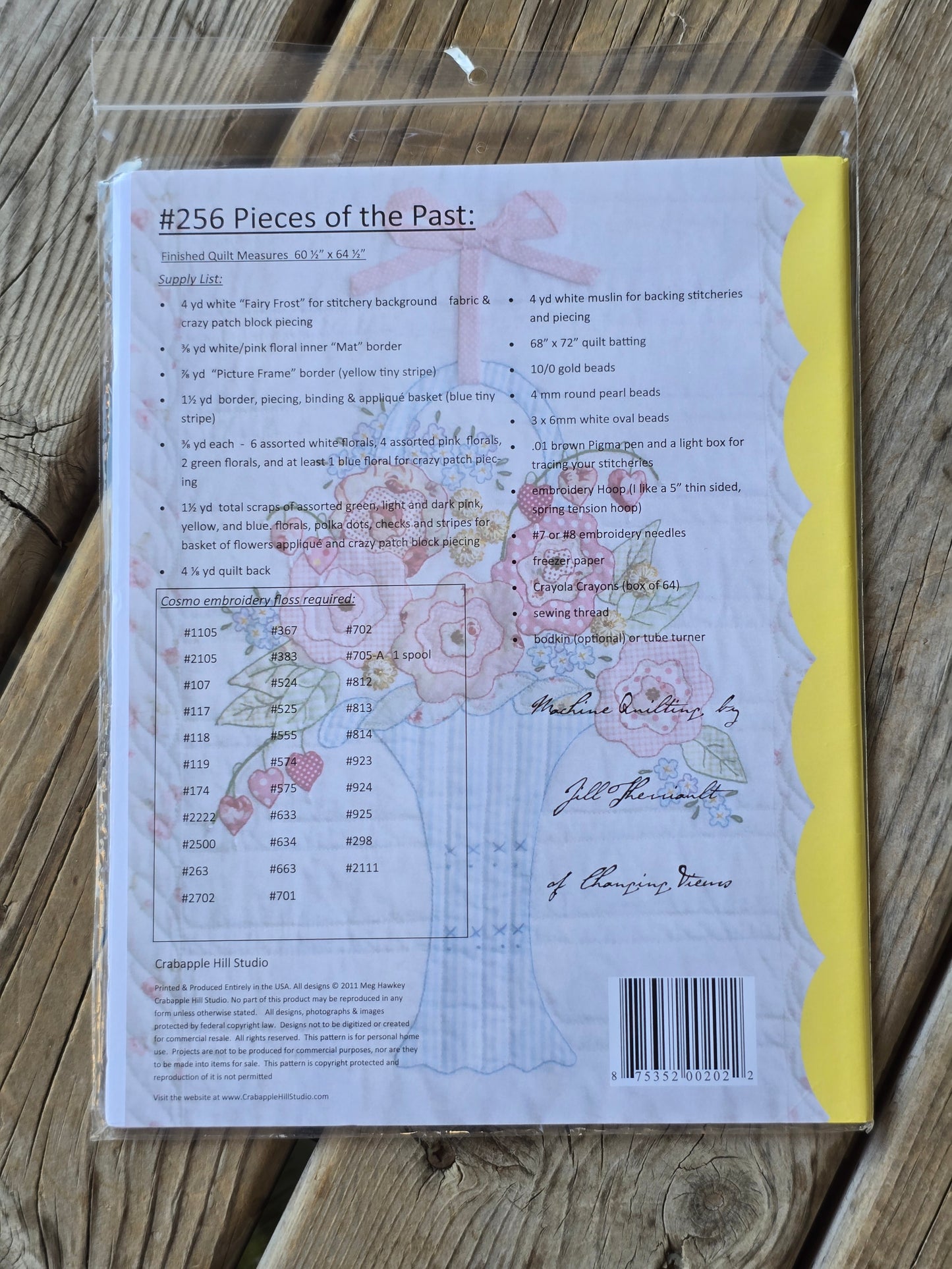 Crab-apple Hill - Pieces of the Past - Quilt Pattern