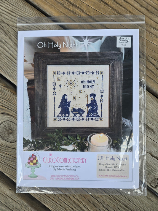 The Calico Confectionery - Oh Holy Night - Chart and Cloth
