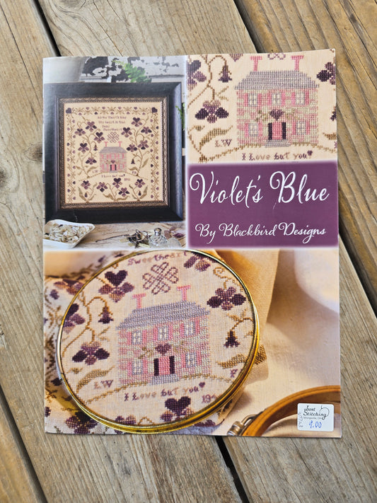 Blackbird Designs - Violet's Blue - Cross Stitch Pattern Book