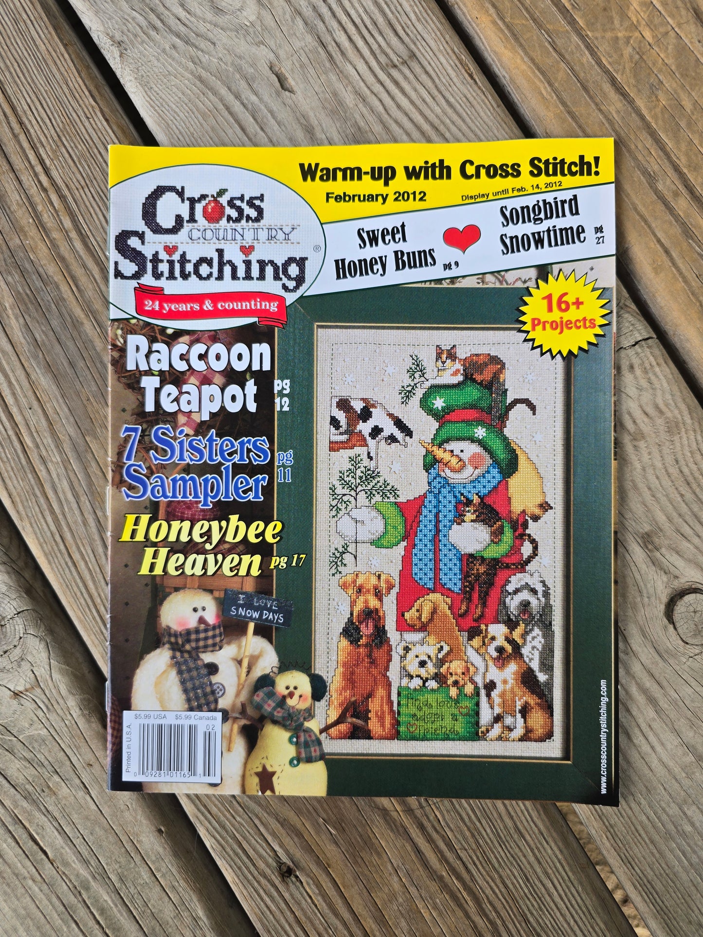 Cross Country Stitching Magazine - 2012 Bundle