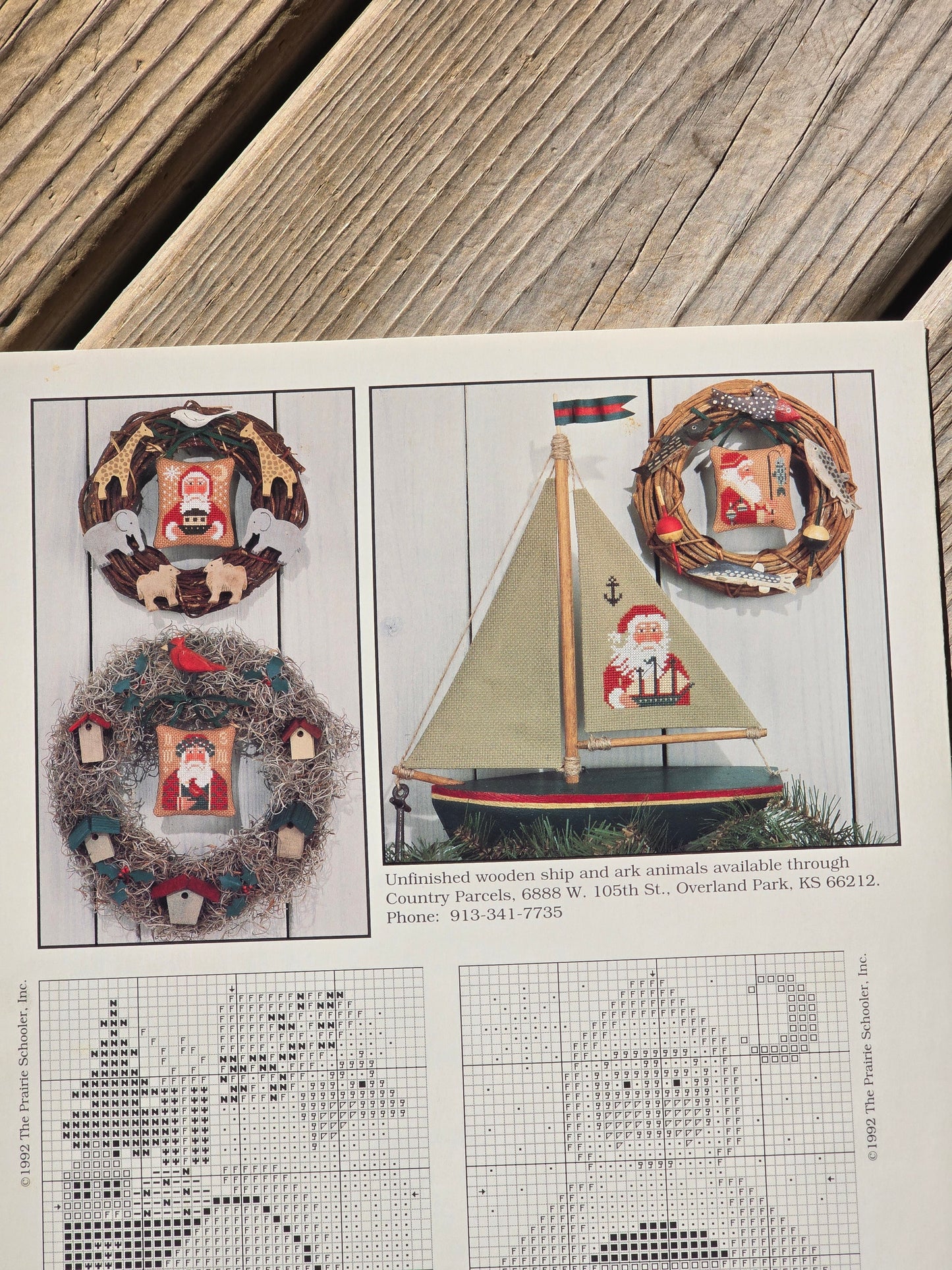 The Prairie Schooler - St. Nicholas II - Book No. 36 - Cross Stitch Pattern