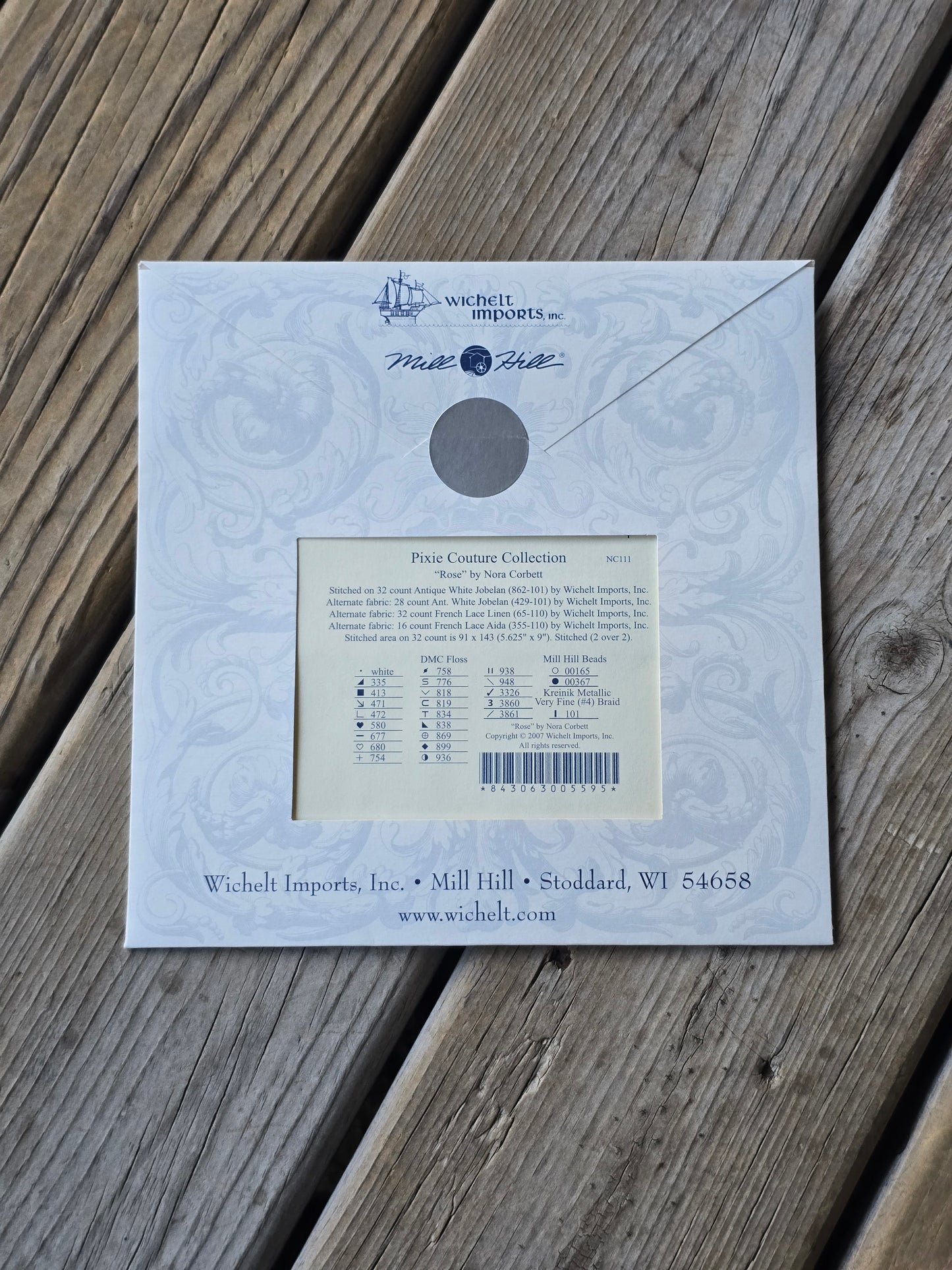 Mirabilia - Pixie Couture Collection “Rose” - Cross Stitch Pattern