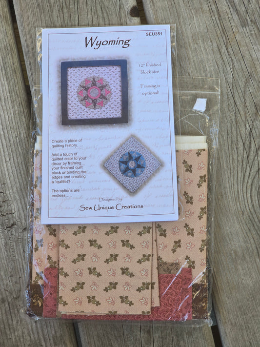 Sew Unique Creations - Wyoming - Quilt Kit