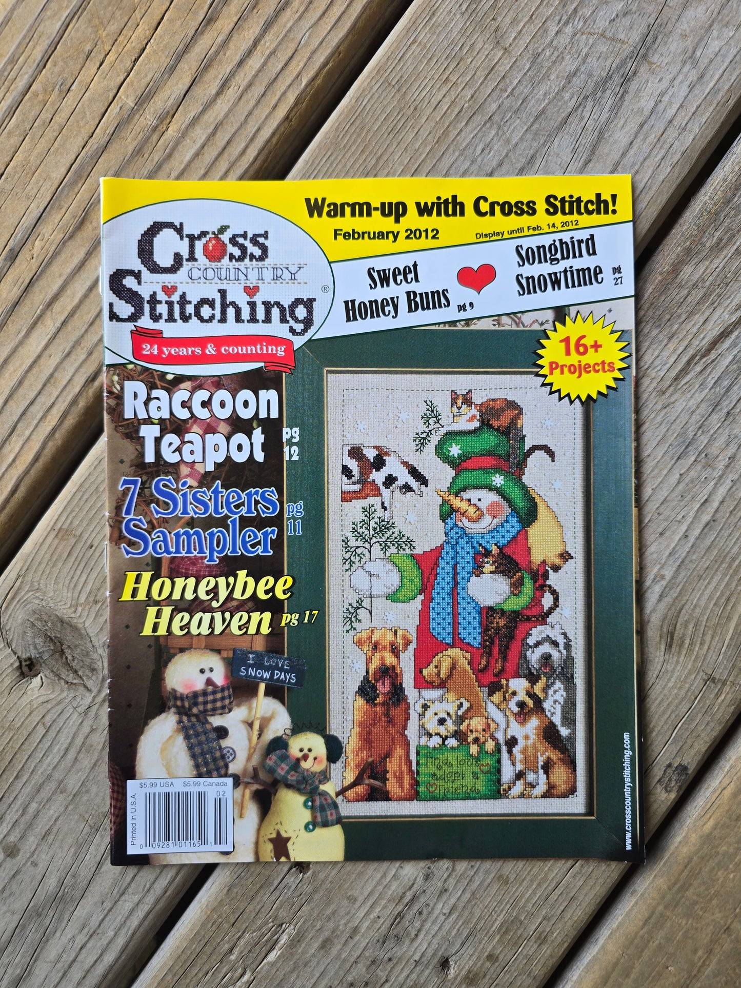 Cross Country Stitching Magazine - 2012 Bundle