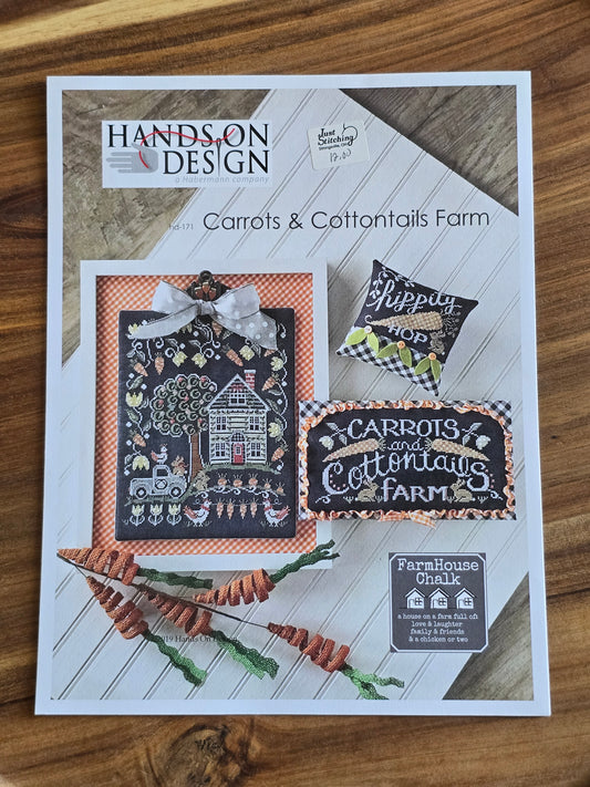 Hands on Design - Carrots & Cottontails Farm - Cross Stitch Pattern