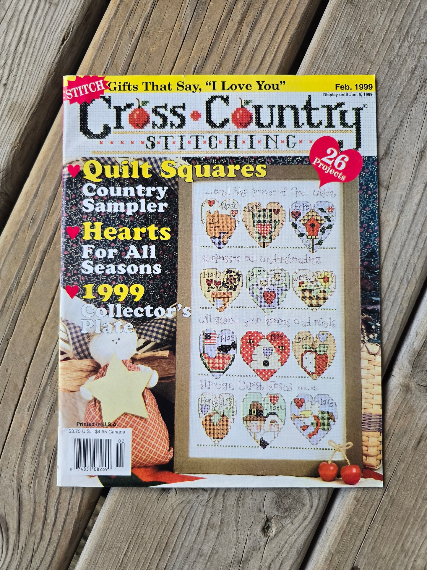 Cross Country Stitching Magazine - 1999 Bundle