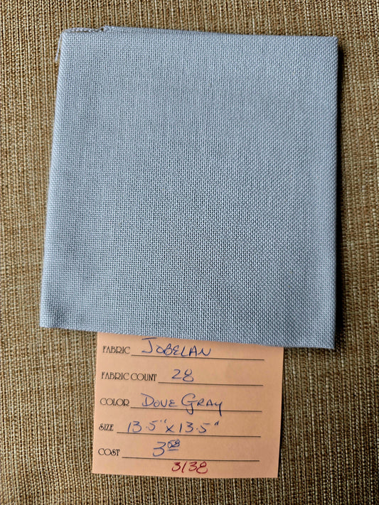 28 Count Dove Gray Jobelan Evenweave