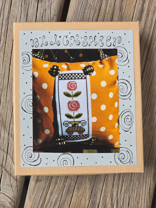 Blacksheep - Rose Topiary - Cross Stitch Kit