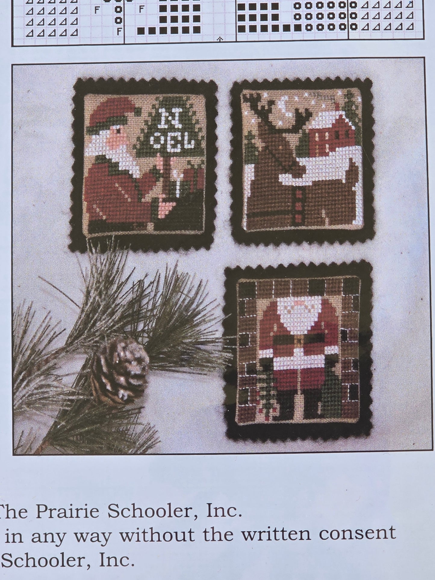 The Prairie Schooler - Christmas Eve - Book No. 158 - Cross Stitch Pattern