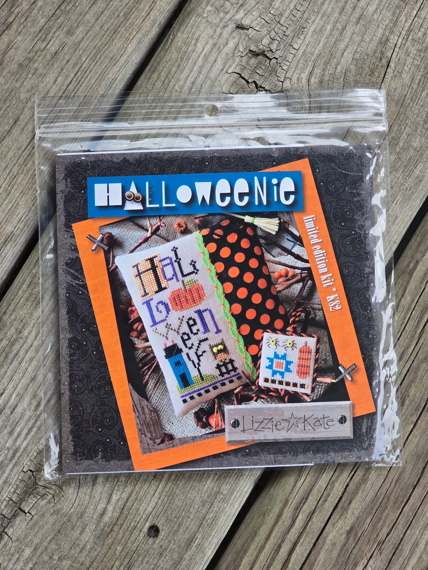 Lizzie Kate - Halloweenie - Cross Stitch Kit