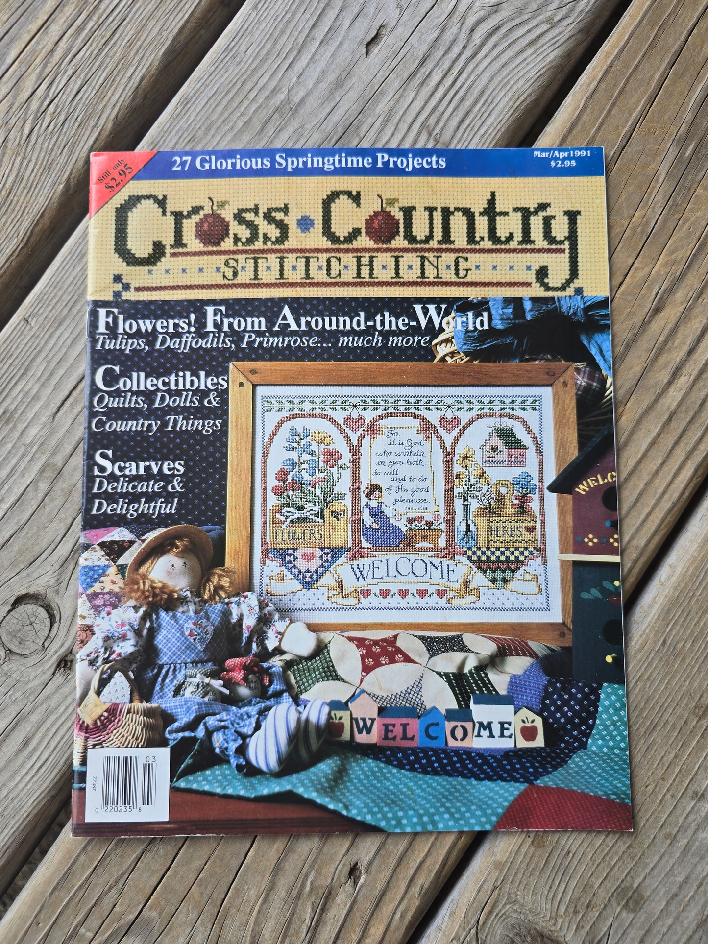 Cross Country Stitching Magazine - 1991 Bundle