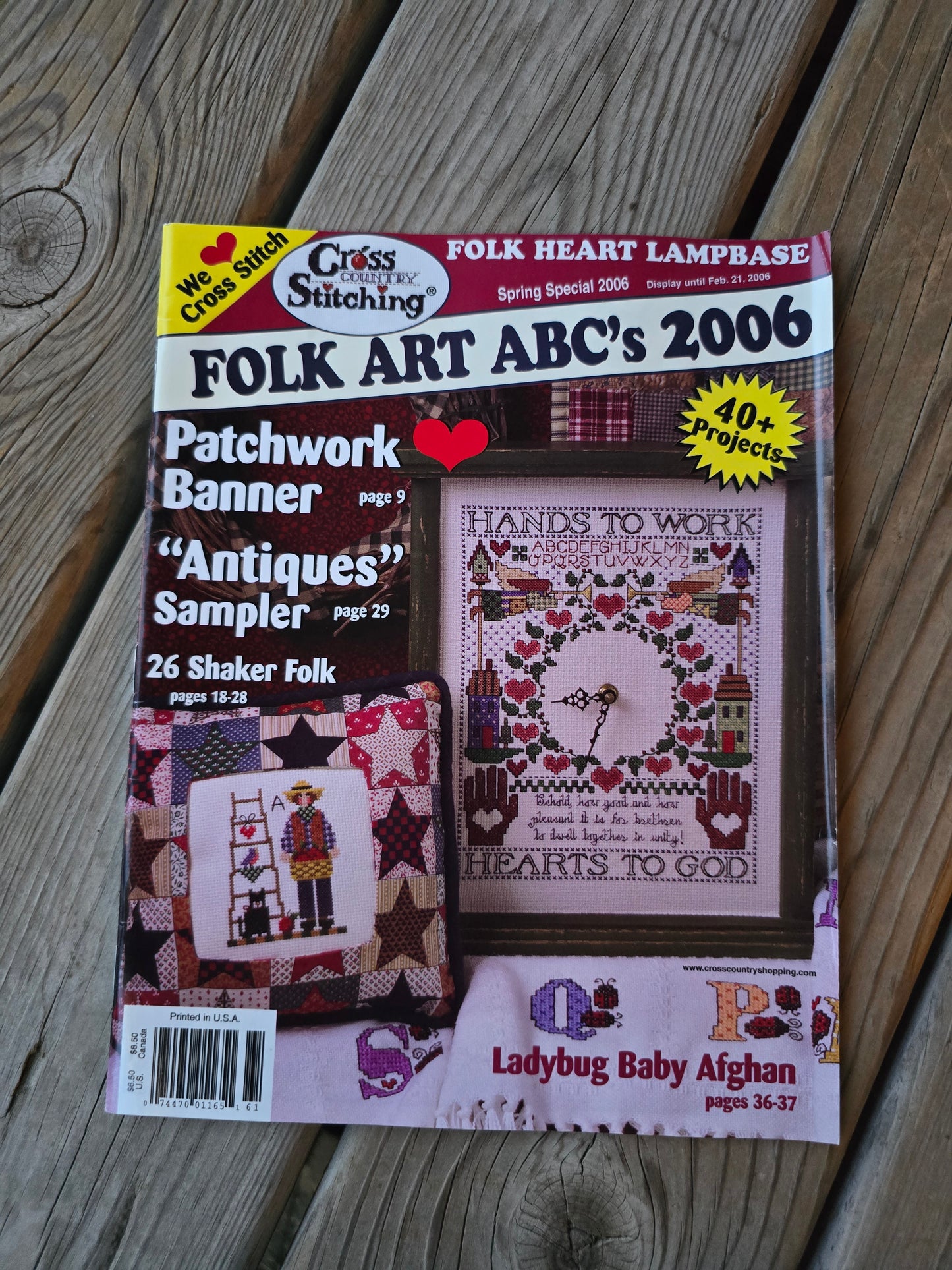 Cross Country Stitching Magazine - Special Spring Issues 2005-2006 - Folk Art ABC’s