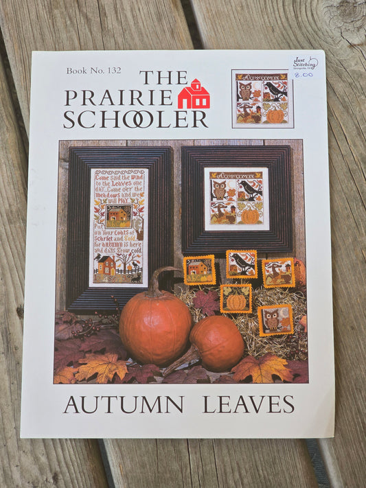 The Prairie Schooler - Autumn Leaves - Cross Stitch Pattern