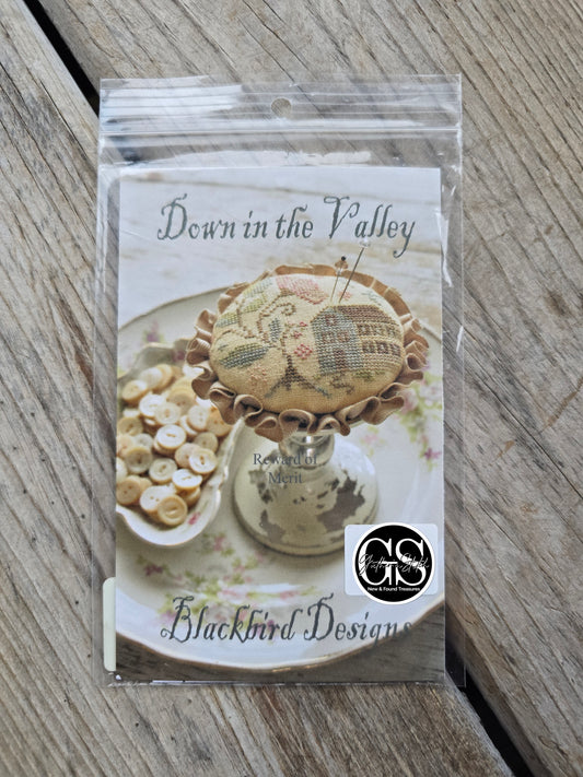 Blackbird Designs - Down in the Valley - Reward of Merit - Cross Stitch Pattern