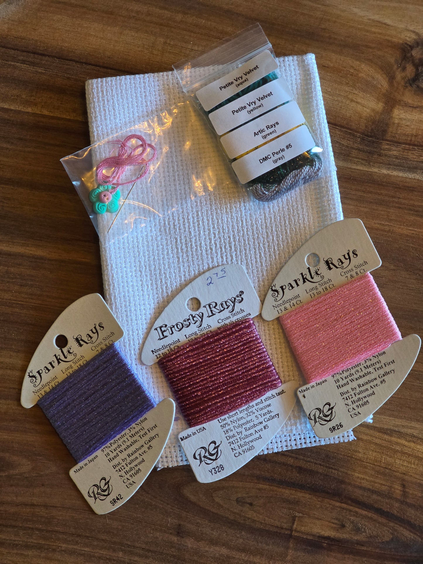 The Stitchworks - Fibers-n-Stuff - Maypole - Cross Stitch Kit