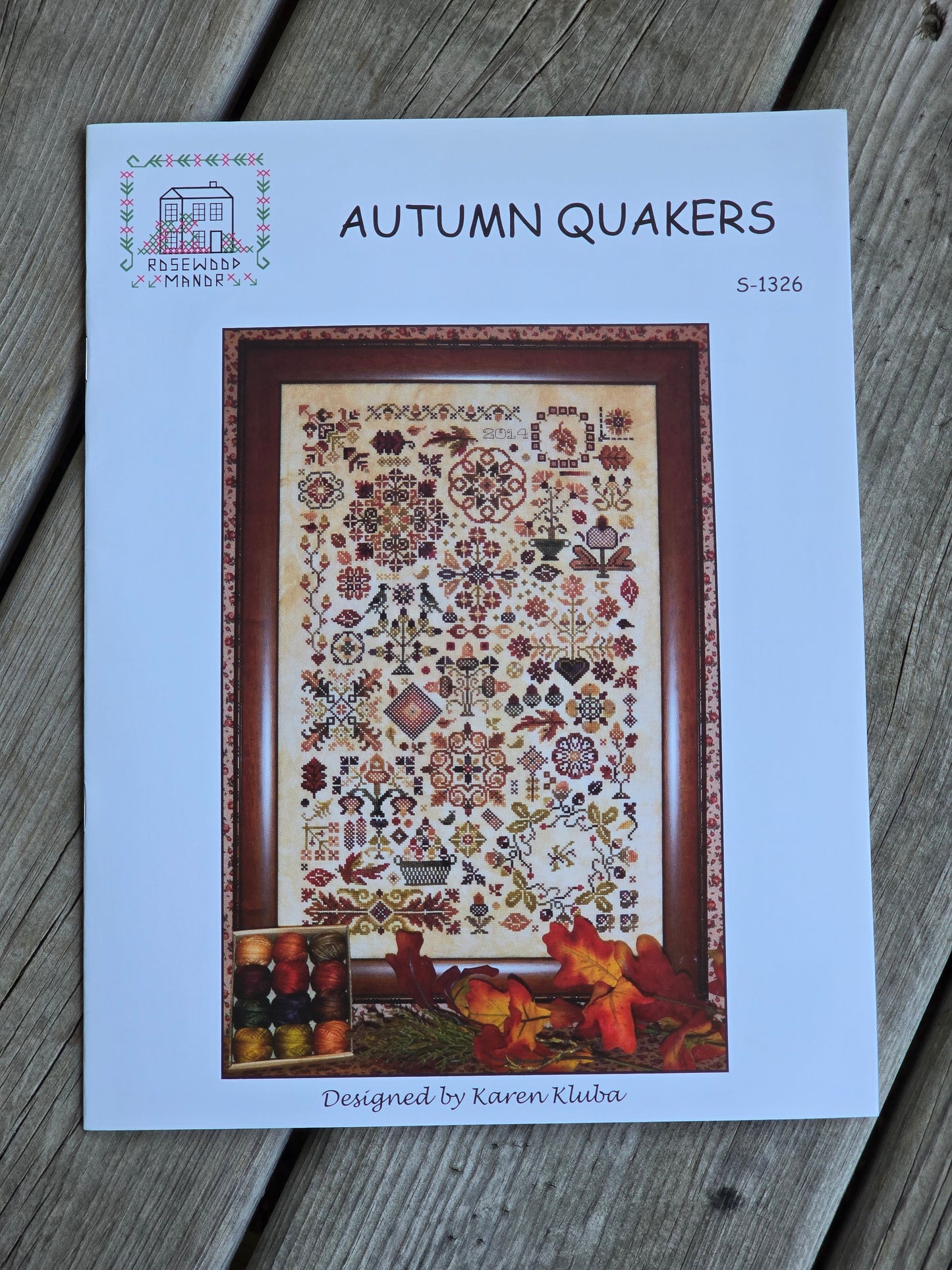 Rosewood Manor - Autumn Quakers - Cross Stitch Kit