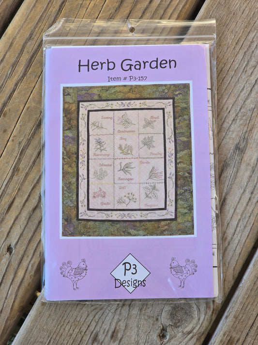 P3 Designs - Herb Garden - Quilt Pattern