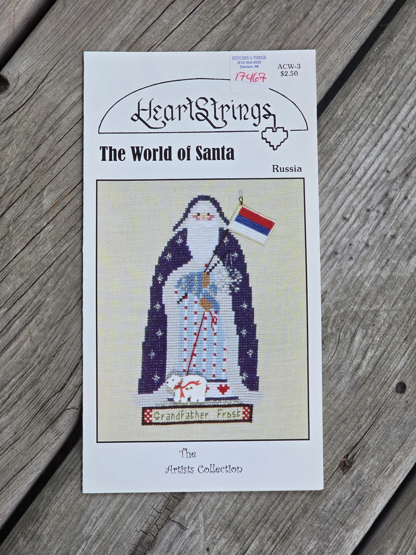 Heartstrings - The World of Santa - Russia - Cross Stitch Pattern