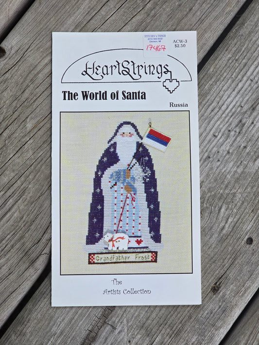 Heartstrings - The World of Santa - Russia - Cross Stitch Pattern
