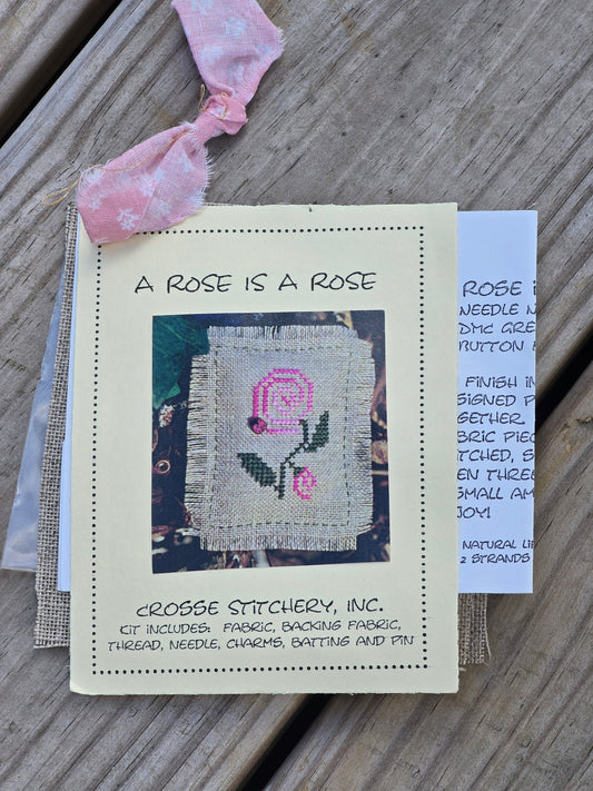 Crosse Stitchery, Inc. - A Rose Is A Rose - Cross Stitch Kit