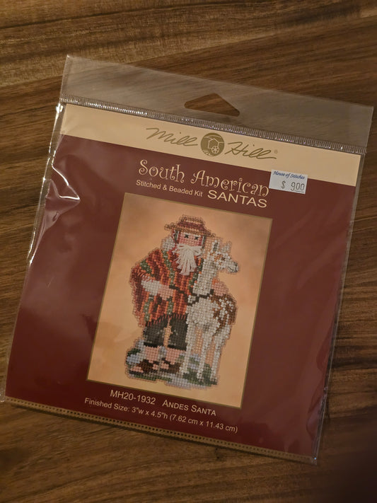 Mill Hill - South American Santas - Andes Santa - MH20-1932 - Cross Stitch Kit