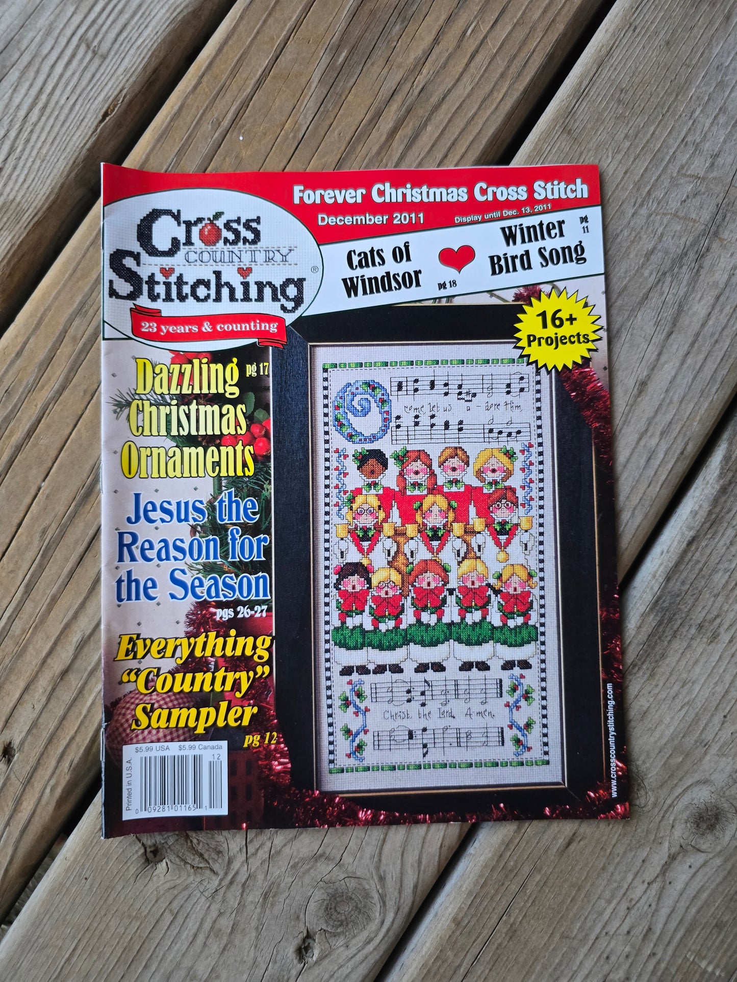Cross Country Stitching Magazine - 2011 Bundle
