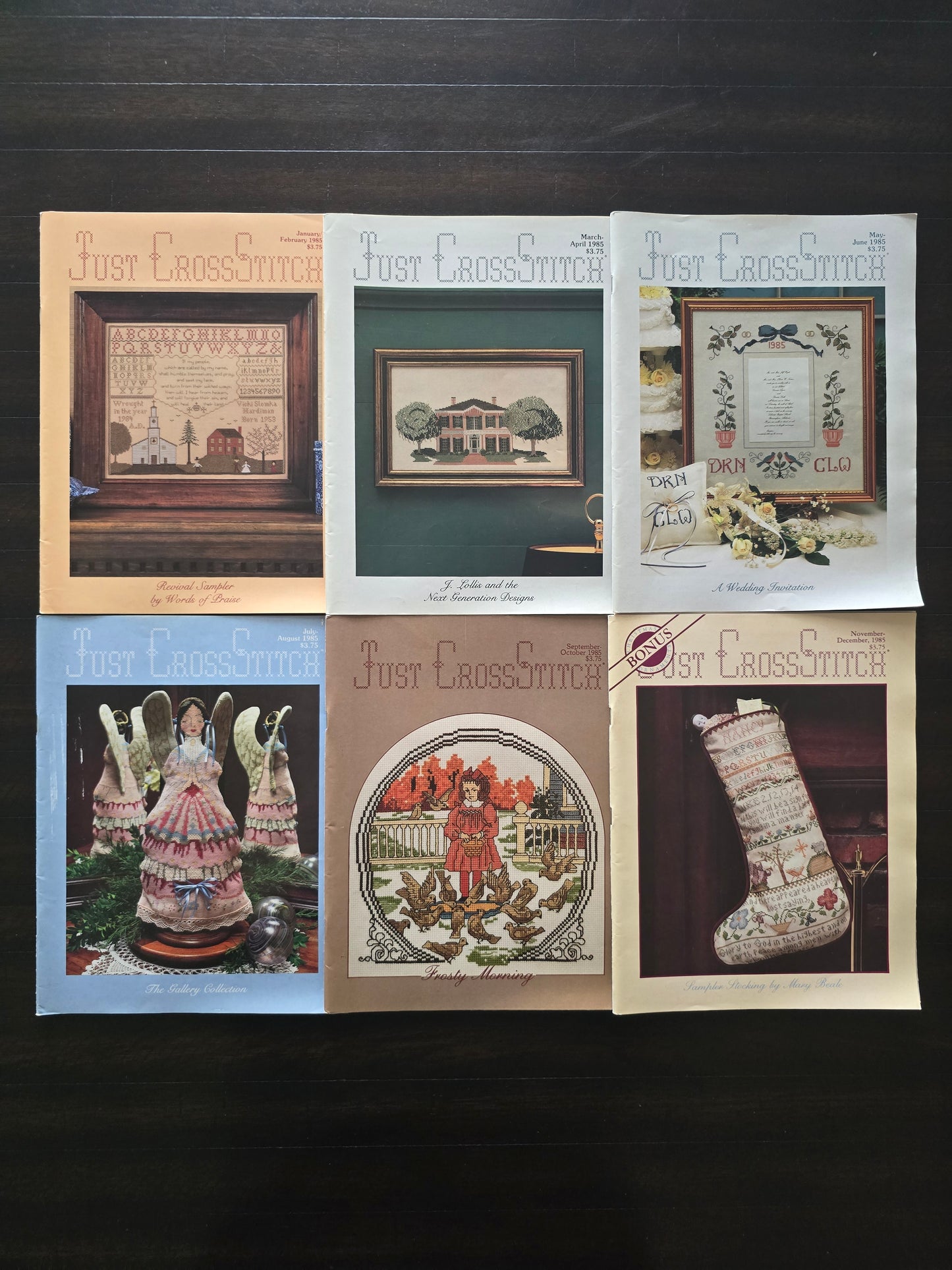 Just Cross Stitch - 1985 - Magazine Bundle