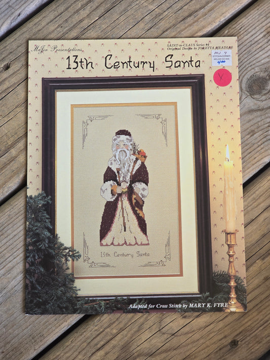 MaJor Presentations - 13th Century Santa - Cross Stitch Pattern