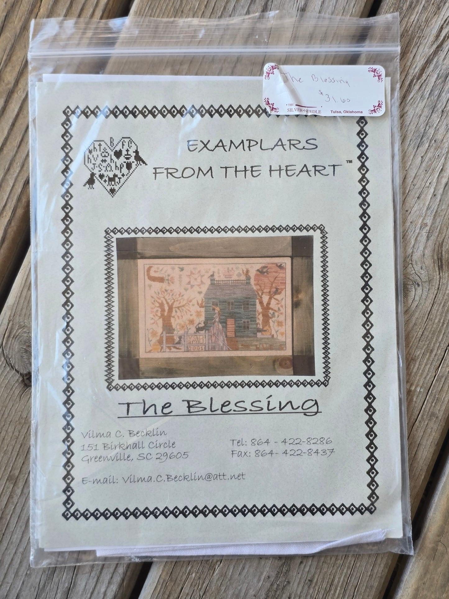 Examplars From The Heart - The Blessing - Cross Stitch Pattern
