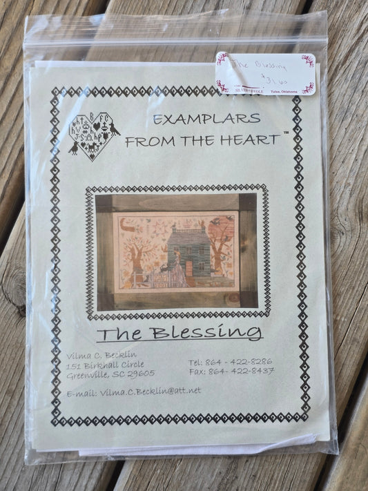 Examplars From The Heart - The Blessing - Cross Stitch Pattern
