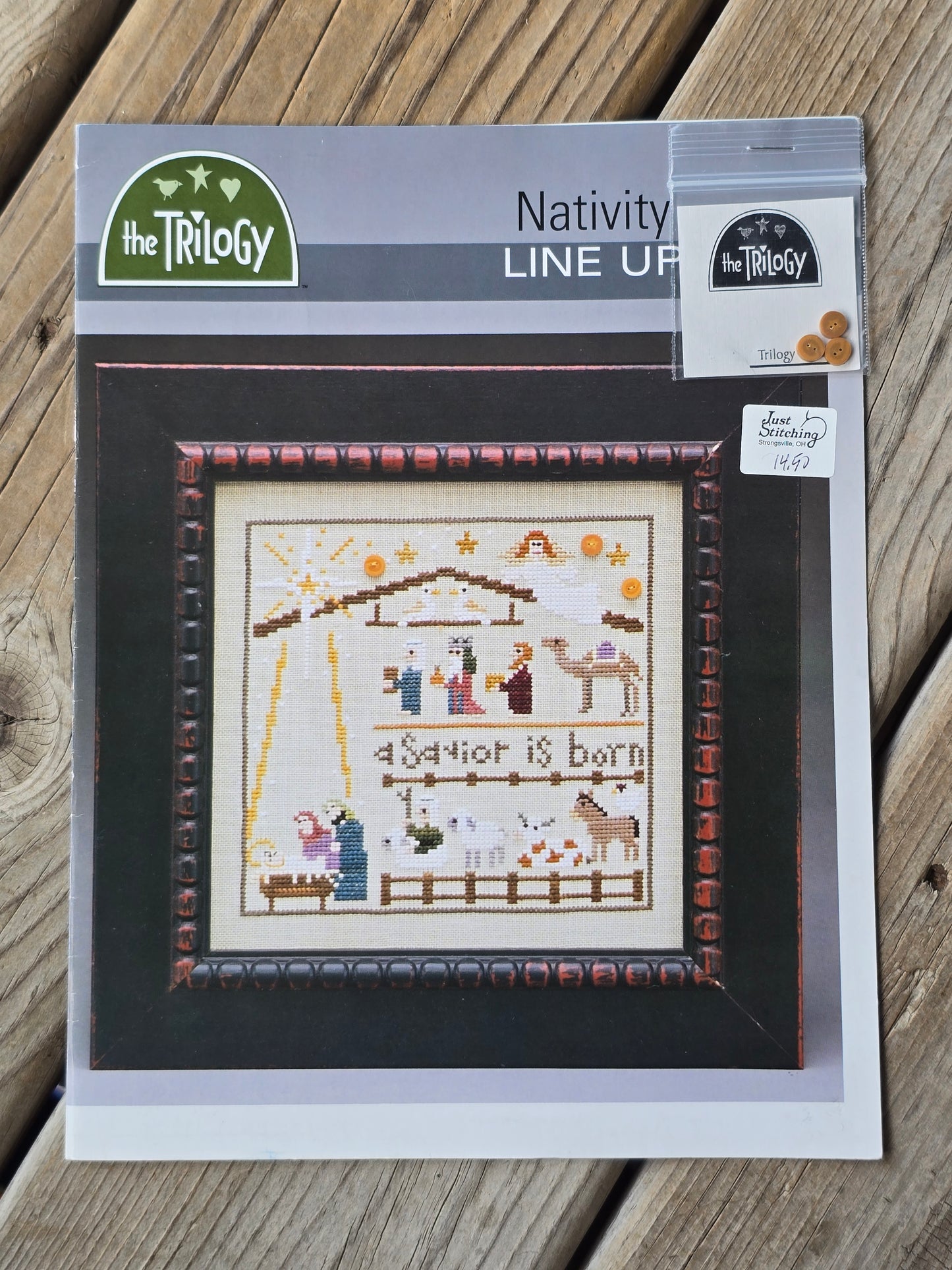 The Trilogy - Nativity Line Up - Cross Stitch Pattern