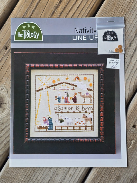 The Trilogy - Nativity Line Up - Cross Stitch Pattern