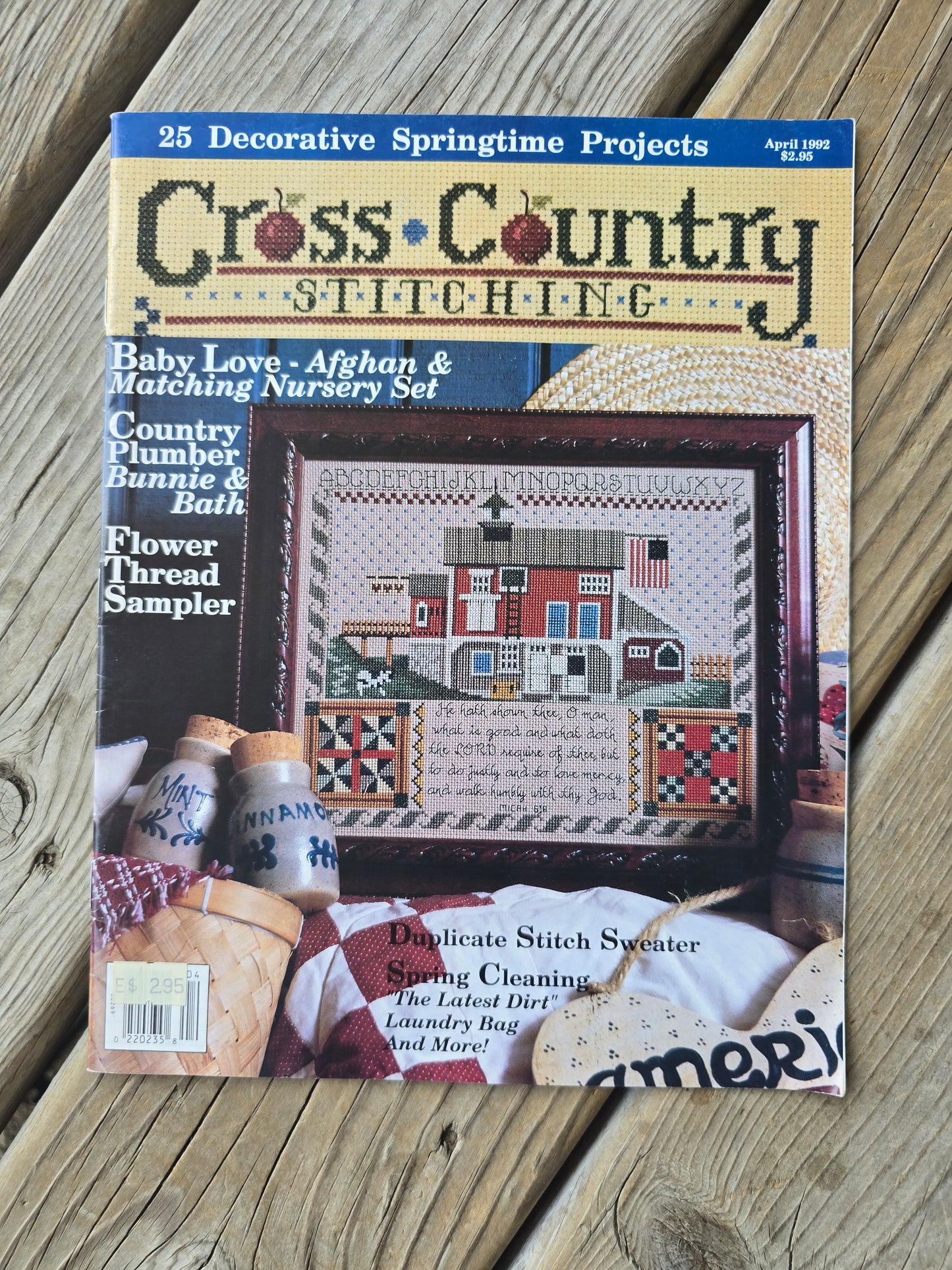 Cross Country Stitching Magazine - 1992 Bundle