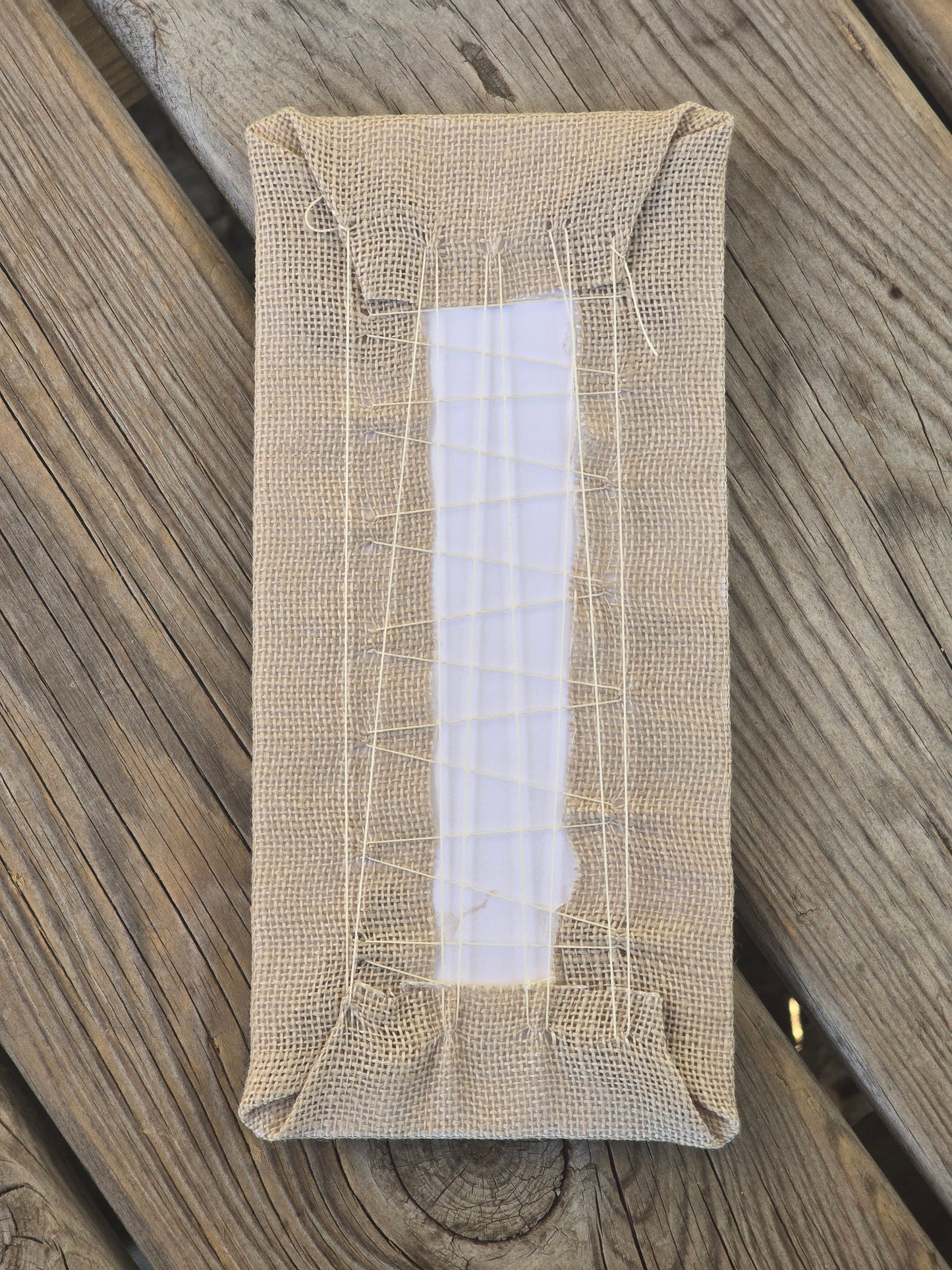 Toy Shop Snowman - Completed Cross Stitch