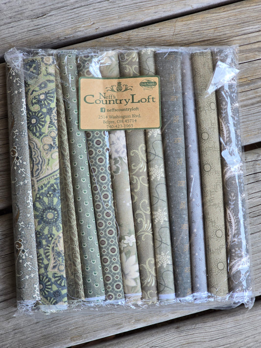 Neff's Country Loft Quilt Shop - Stash Builders - Set of 12 - Fat Eighths