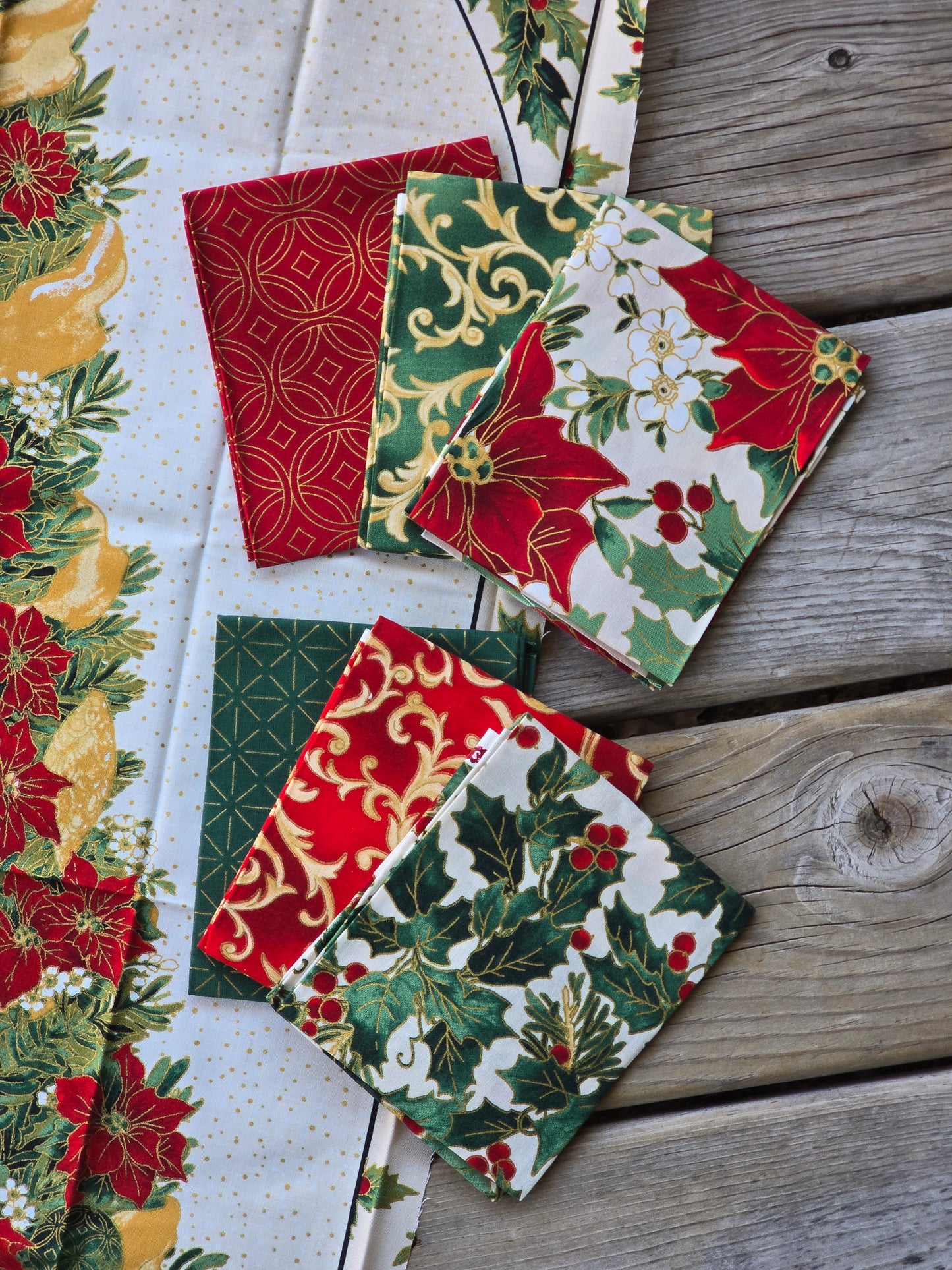 Boundless - Home for the Holidays - Quilting Fabric - Fat Quarter Bundle