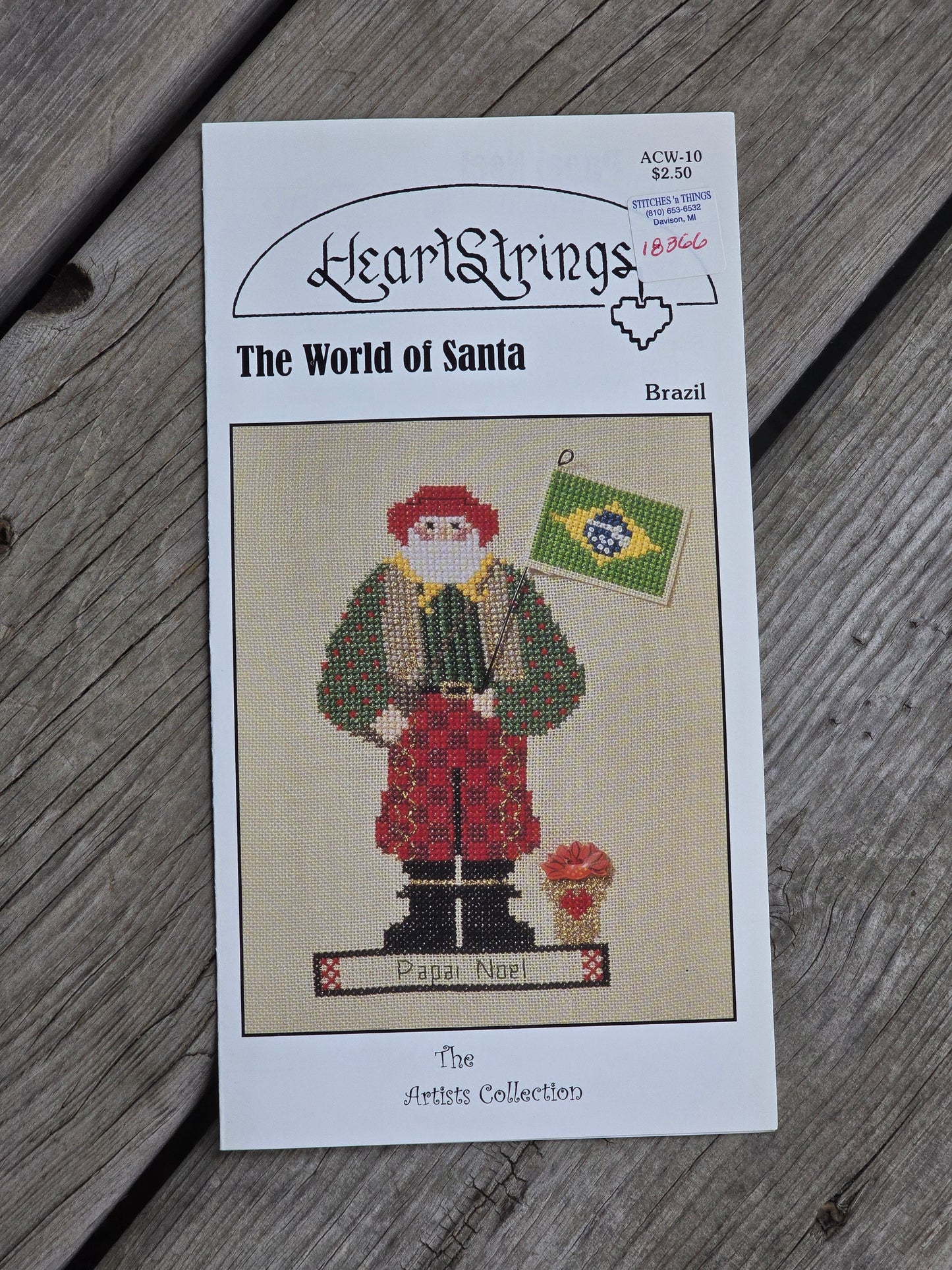Heartstrings - The World of Santa - Brazil - Cross Stitch Pattern