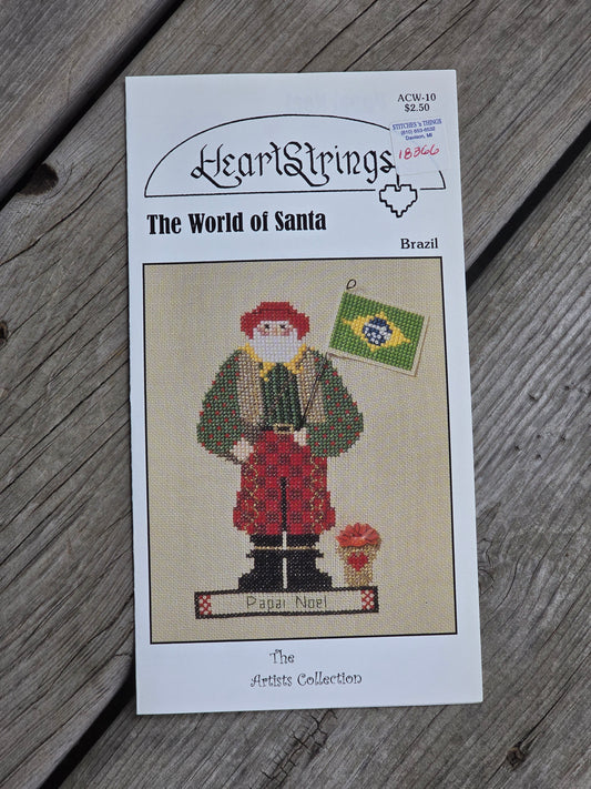 Heartstrings - The World of Santa - Brazil - Cross Stitch Pattern