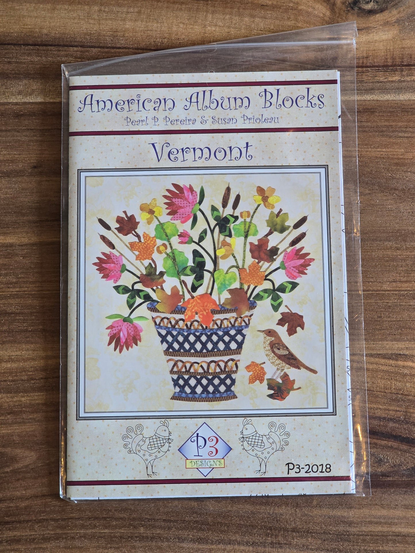 P3 Designs - American Album Blocks - Vermont - Applique Pattern