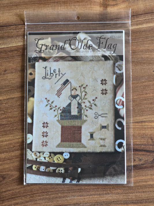 With Thy Needle & Thread - Grand Olde Flag - Cross Stitch Pattern