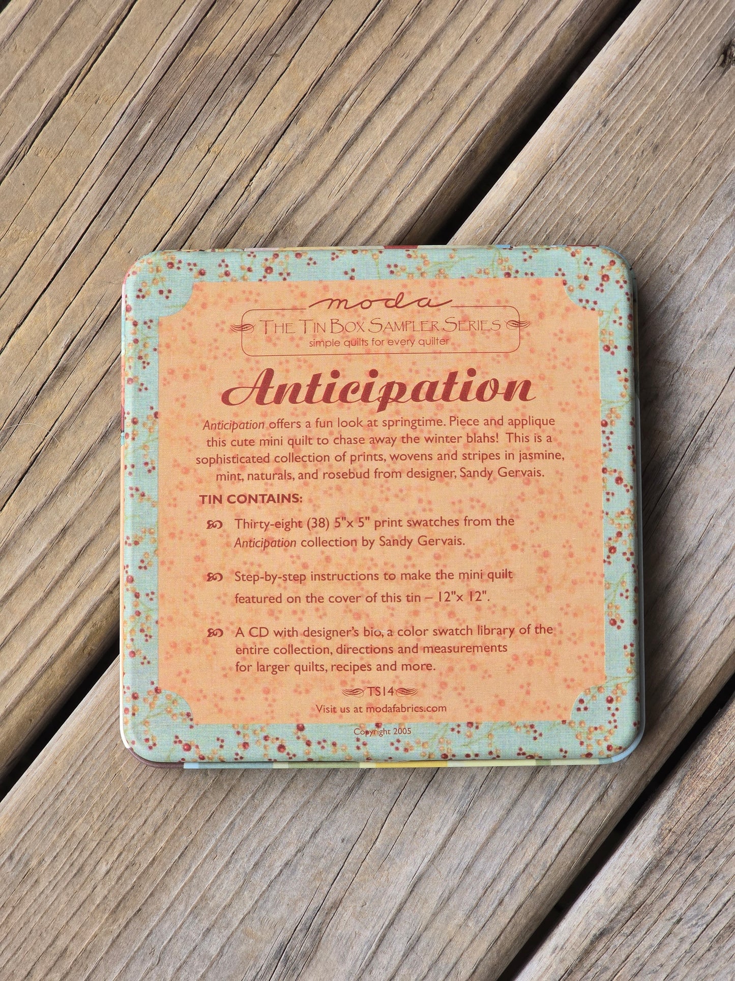 Moda - Anticipation - Quilting Fabric - Charm Pack