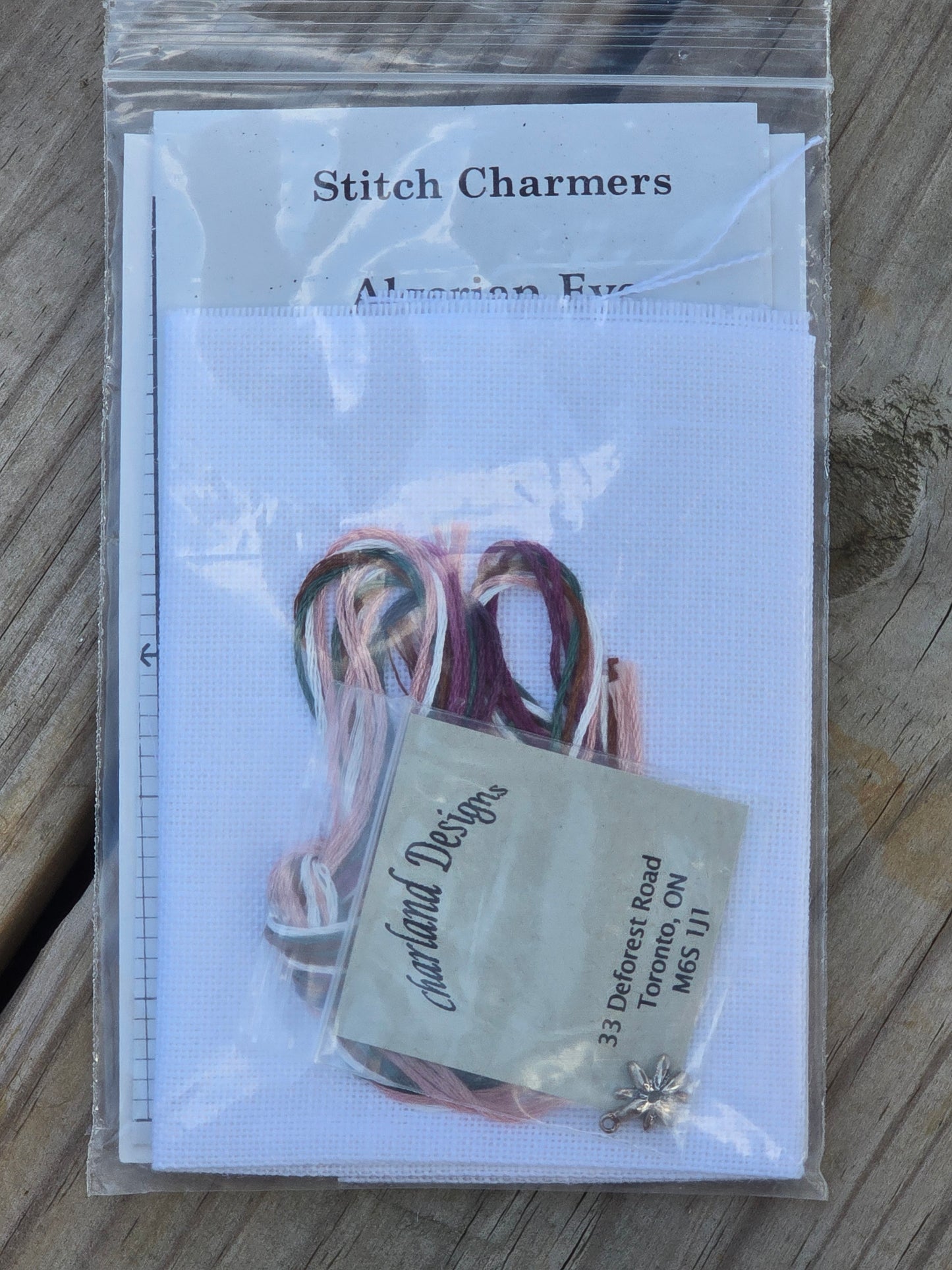 Charland Designs - Algerian Eye - Stitch Charmers - Cross Stitch Kit