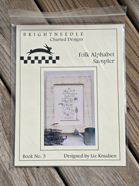 Brightneedle - Folk Art Sampler - Cross Stitch Pattern
