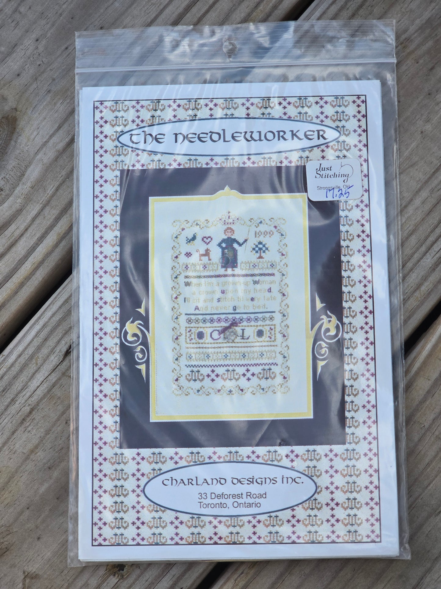 Charland Designs - The Needleworker - Cross Stitch Kit