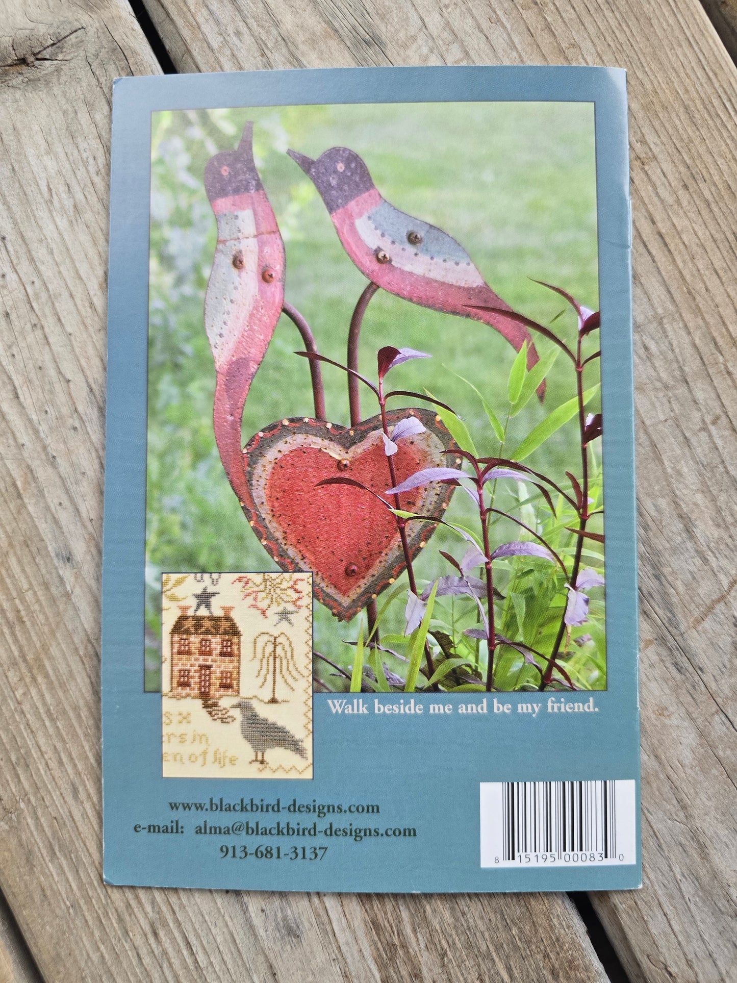 Blackbird Designs - Garden of Life - Loose Feathers Pattern #21 - Cross Stitch Pattern