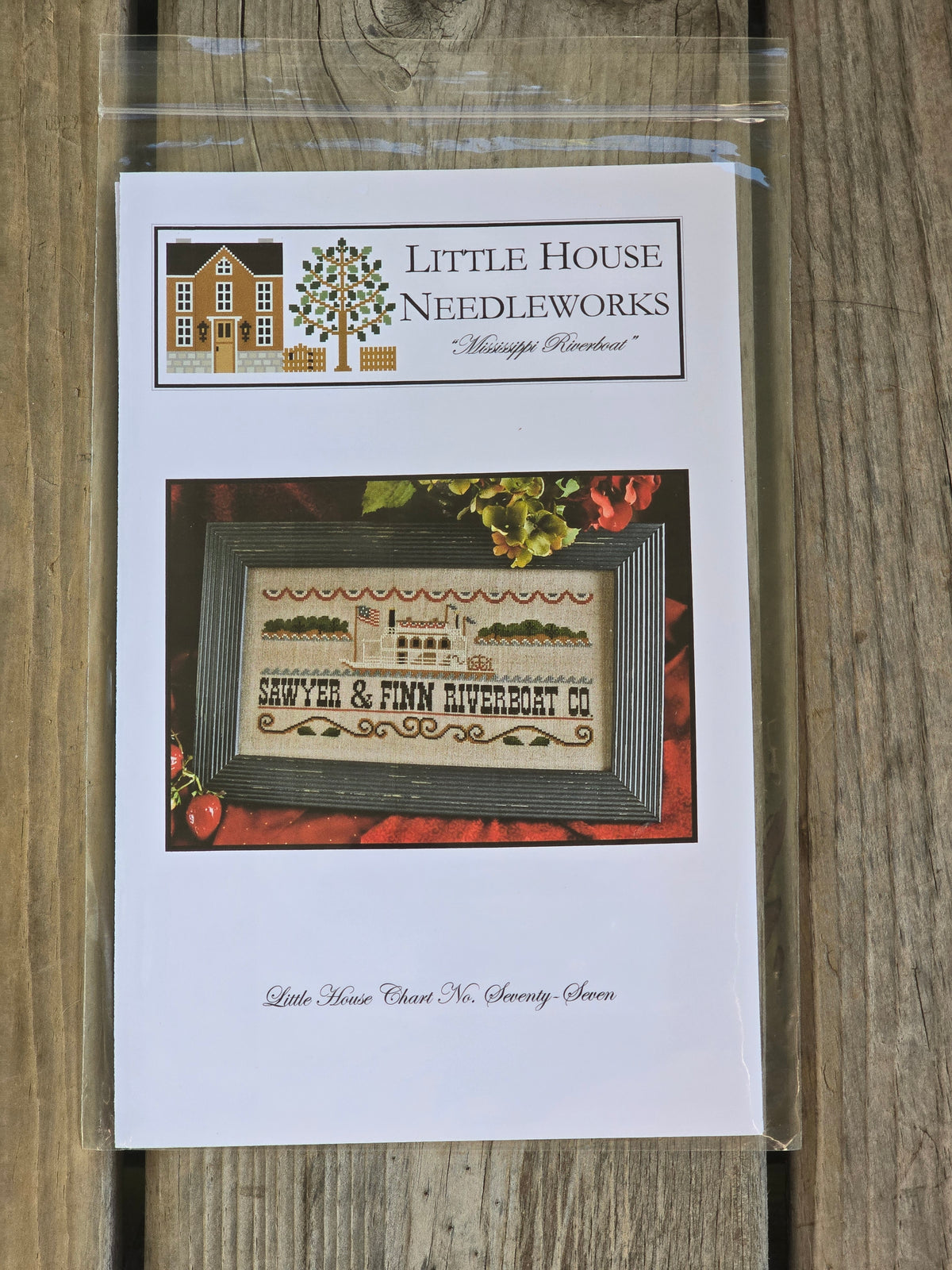 Little House Needleworks - Mississippi Riverboat - Cross Stitch Pattern
