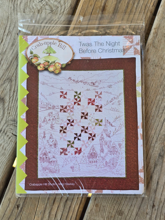 Crab-apple Hill - Twas The Night Before Christmas - Quilt Pattern